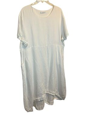 Lightweight Ivory Short Bryn Walker linen dress